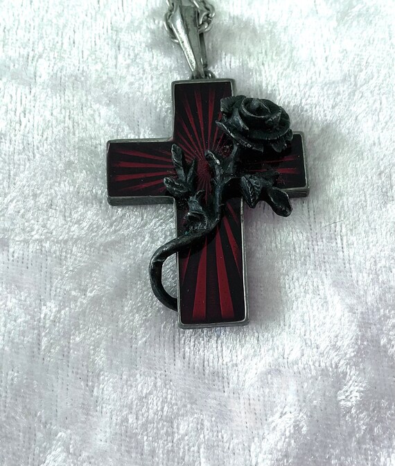 メーカー直売所 Pendant Rose Black the of Order by Etsy - Gothic Alchemy ゲーム