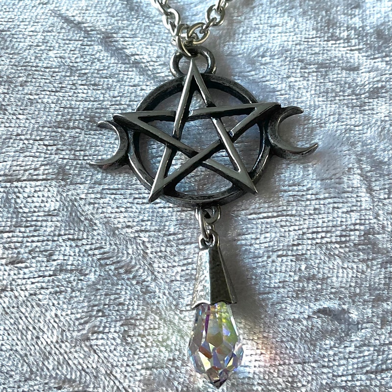 Goddess Pendant Brass