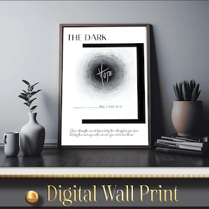 Digital Wall Art, Manifestation Art Print, Depression art, Mental Health Art, Affirmation Wall Art, Abstract Digital Art, Printable wall Art
