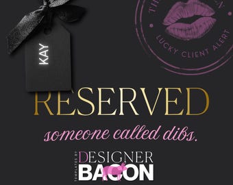 Reserved listing  Please be sure to reach out first or order will be cancelled