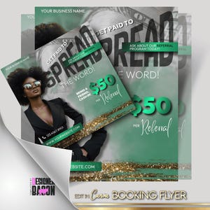 Flyer de référence DIY · Flyer de préparation d'impôts · Flyer de cours d'impôt modifiable · Marketing de classe · Services de préparation d'impôts