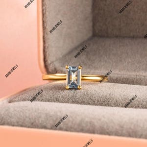 Aquamarine Ring Halo Aquamarine ring beautiful aquamarine ring925sterling silver aquamarine ring engagement wedding anniversary ring for you