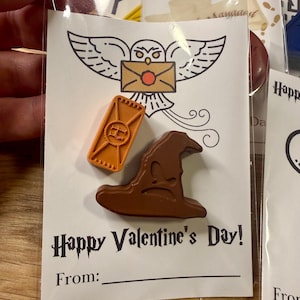 HP Wizard Crayon Valentines