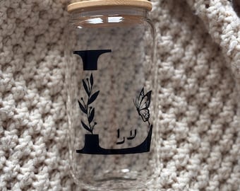 Arabic Name Glass Tumbler