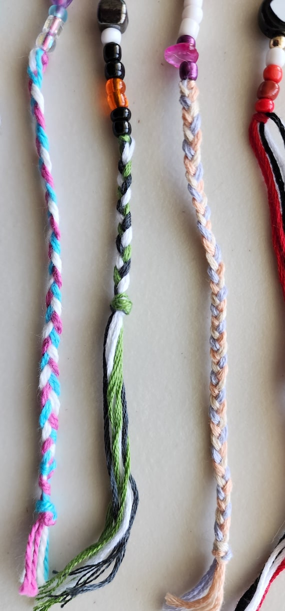 Taylor Swift Friendship Bracelets 10 Pack Braided and Beaded by Hand Eras  Friendship Bracelets Bracelets Customized 