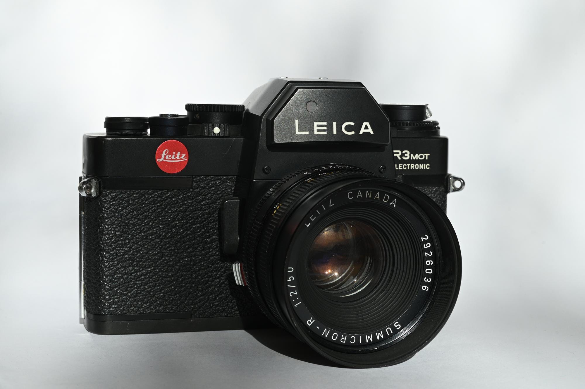 Leica R3 Mot Electronic Camera With Summicron 50mm Lens - Etsy