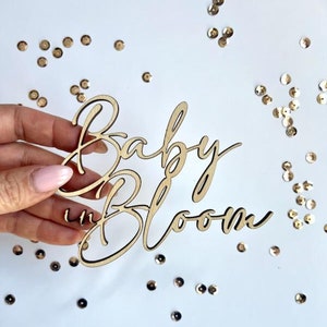 Baby in Bloom SVG, PNG, JPEG Schnittdatei | Digital