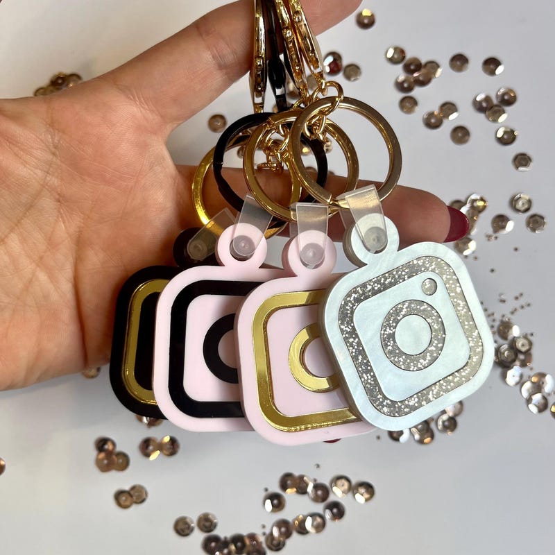 Nfc Tag Template Keychain - Etsy