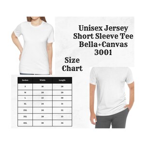 Unisex Jersey Short Sleeve Tee Bella+Canvas 3001