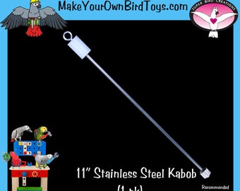BIRD KABOB Vogelspielzeug – Natürliches Kau-Spielzeug Für Papageien & Sittiche