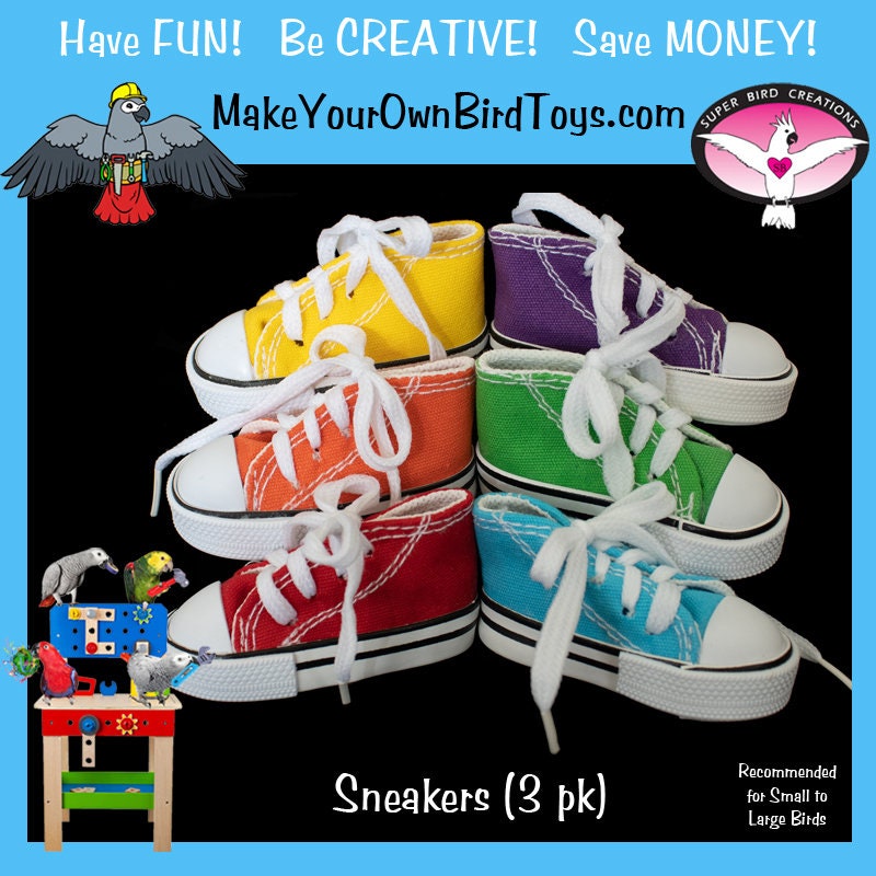 Bird Toy Sneakers