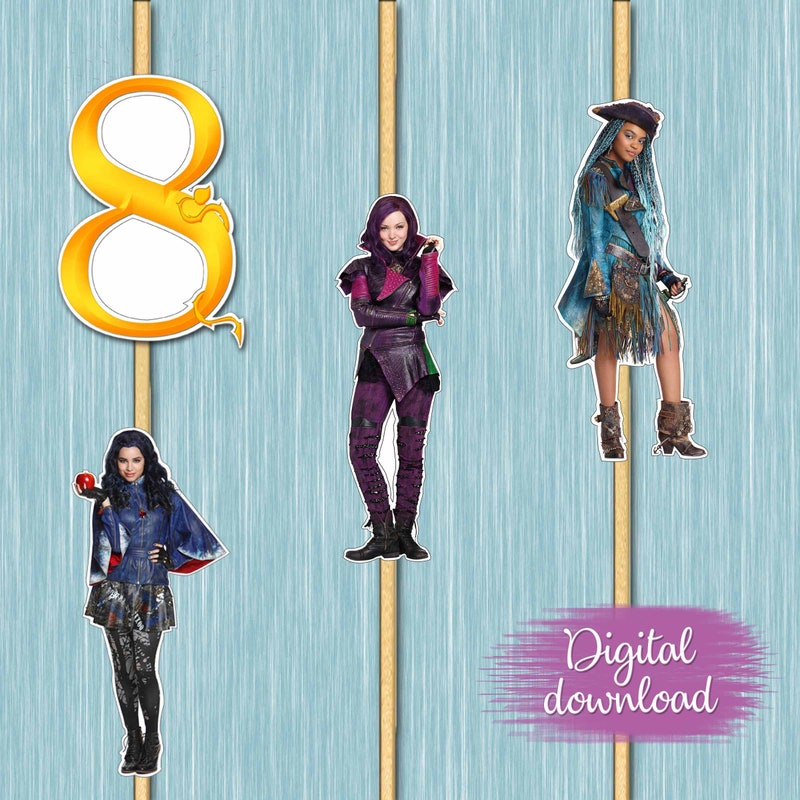 Descendants Clipart - Etsy