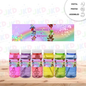 Muppet Babies Bubbles - Opzioni digitali e fisiche #Pastel Rainbow