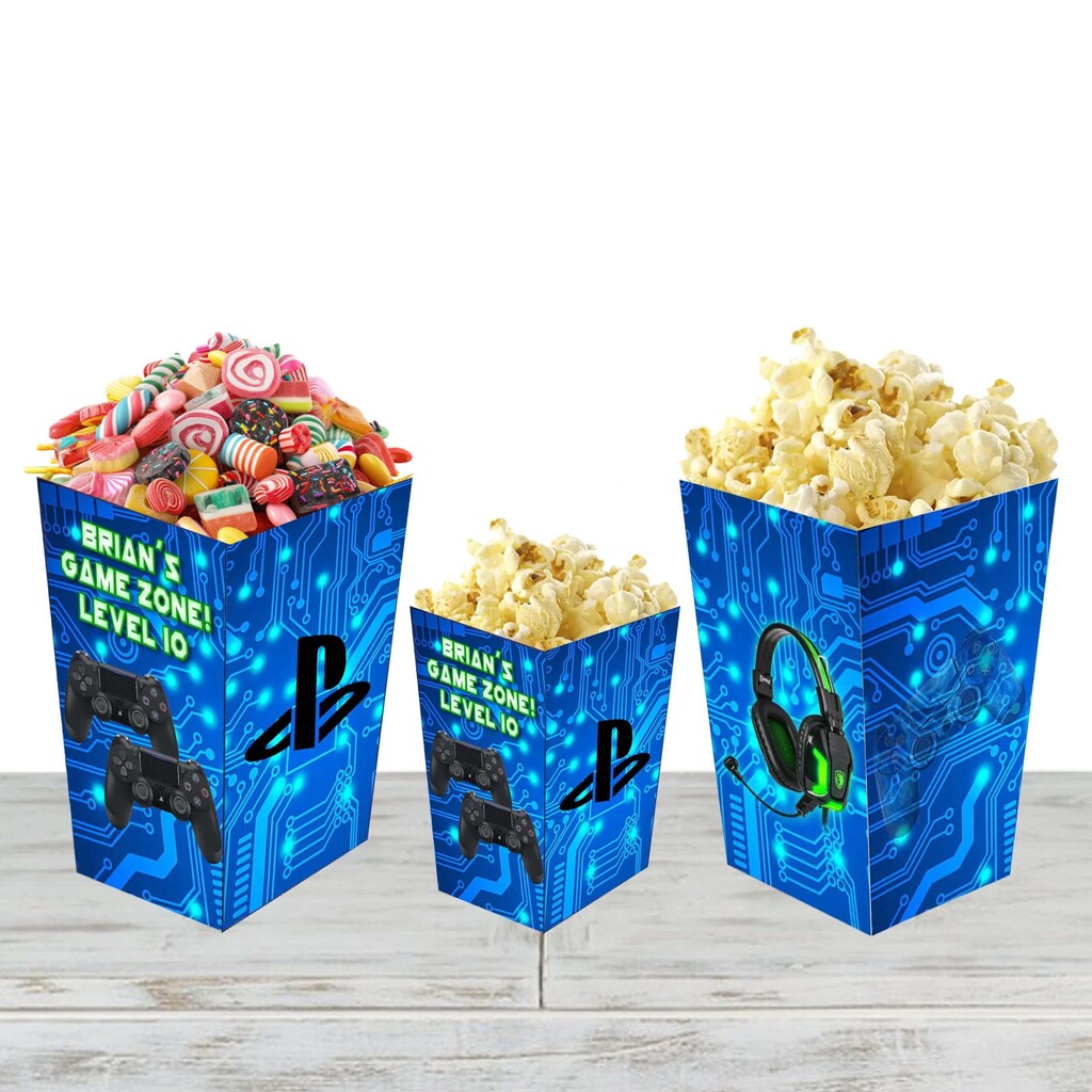 Confezione 12 Secchielli Popcorn Halloween A Forma Di Lapide - Porta Dolciumi E Decorazioni Tema Compleanno Bambini - Phlognfy
