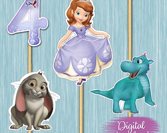 Images de décoration de gâteau Sofia la première - Décoration de fête - YOU PRINT