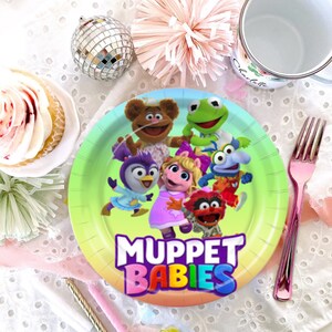 Muppet Babies Cake Plates - 8pk