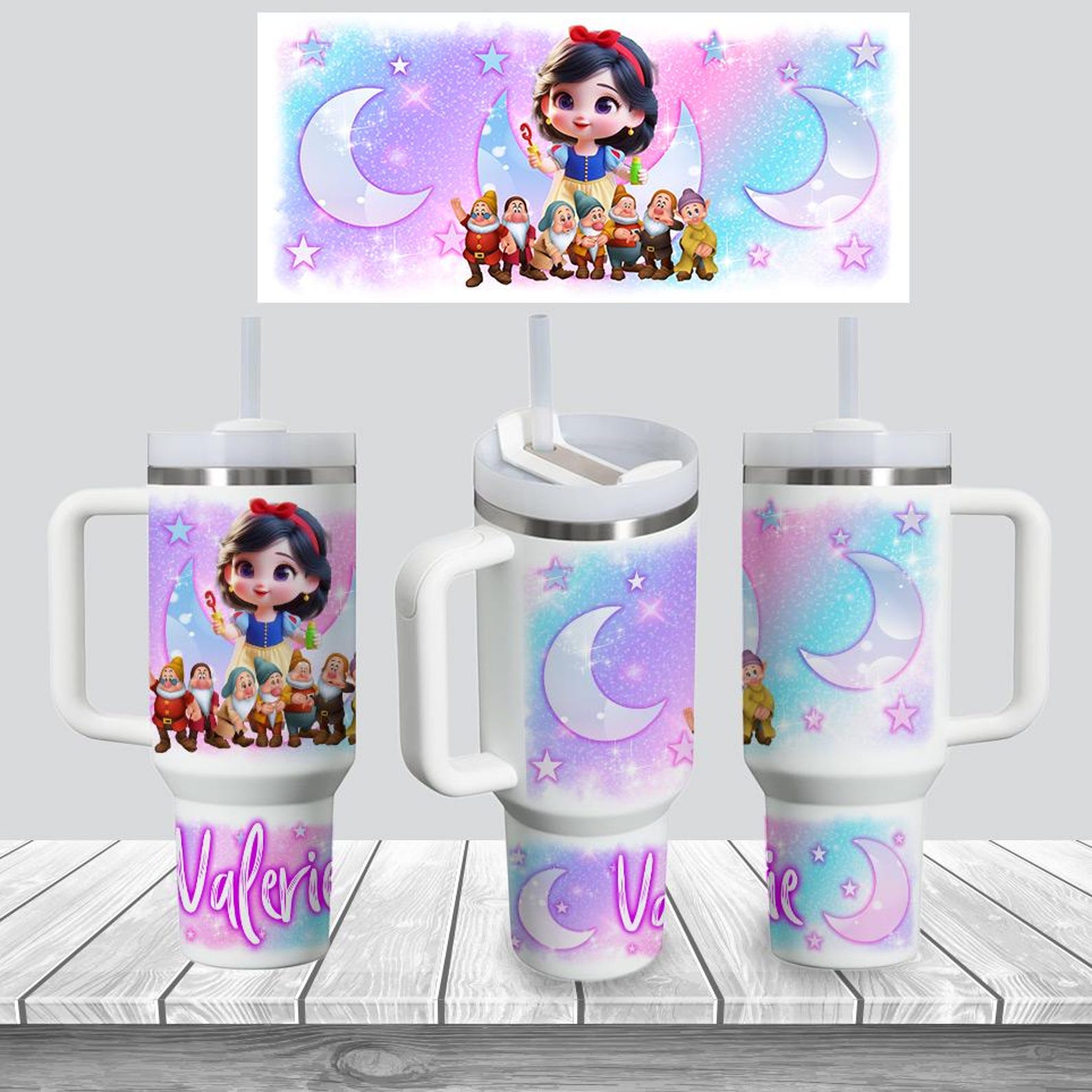 Custom Kids Tumbler 40oz Personalized Name Insulated Bottle Water ...