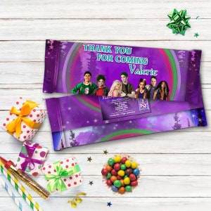 Zombies Candy Bar Labels for Party Decor Chocolate Birthday Favor | 12 ...