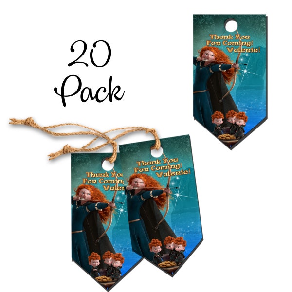 Brave Favor Tags - 20pk