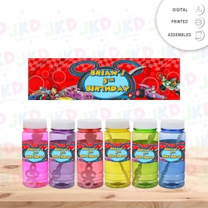 Mickey Roadster Racers Bubbles - Opzioni digitali e fisiche