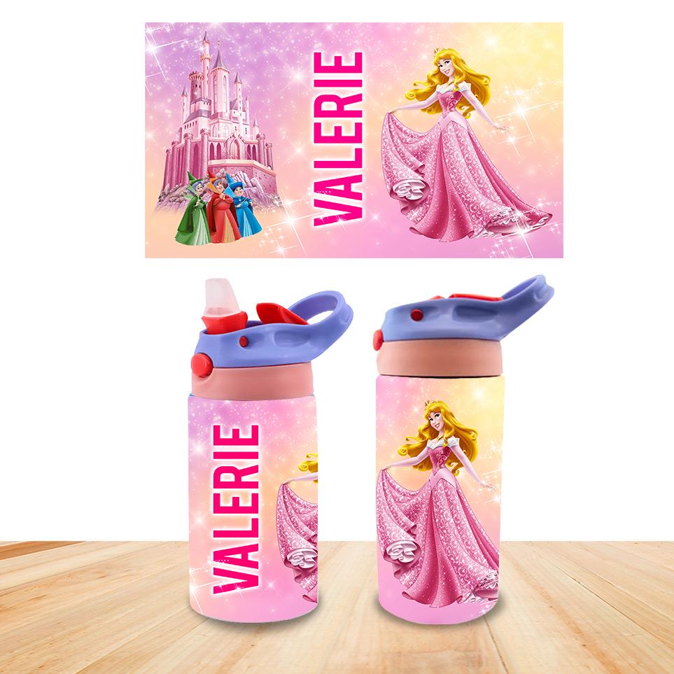 Merry Christmas Insulated Water Bottle With Ballerina & Nutcracker Design - 34oz Stainless Steel Vacuum Flask, Leakproof Straw Lid, For Kids & Adults