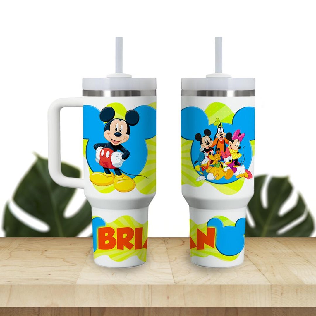 Custom Kids Tumbler 40oz Personalized Name Insulated Bottle Water ...