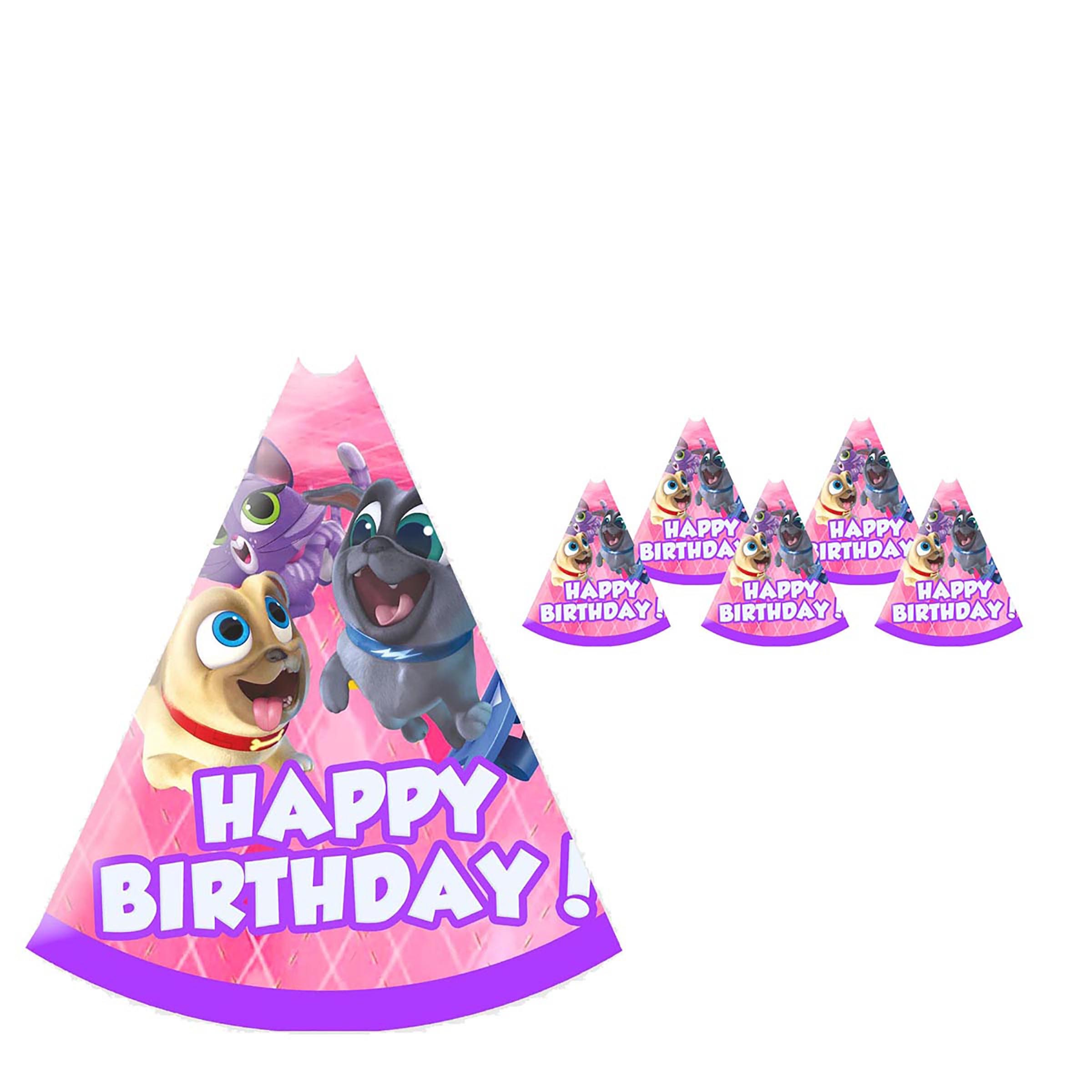 Puppy Dog Pals Party Hats for Kids Birthday Favor 12pack Customized pink Etsy Australia