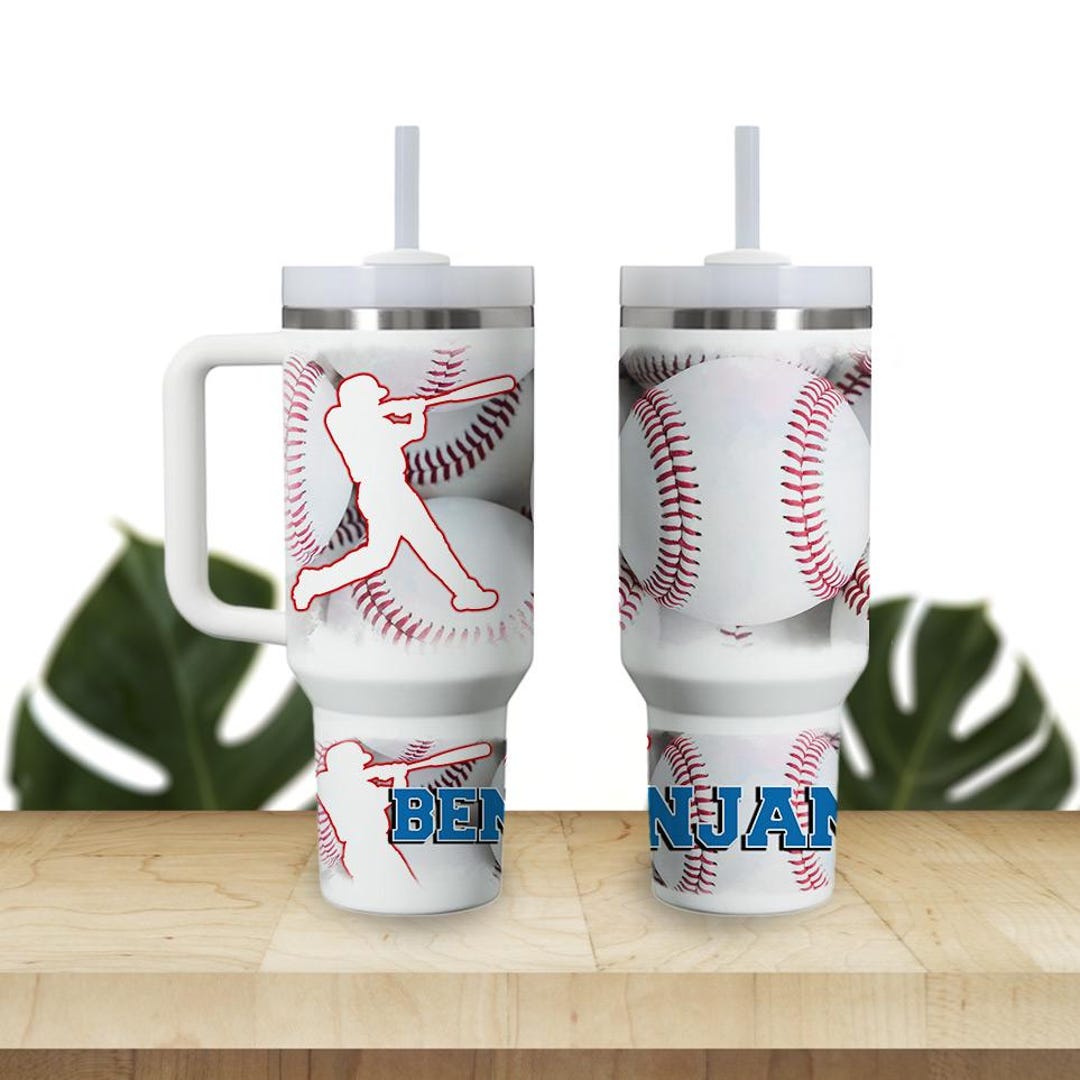 Custom Kids Tumbler 40oz Personalized Name Insulated Bottle Water ...