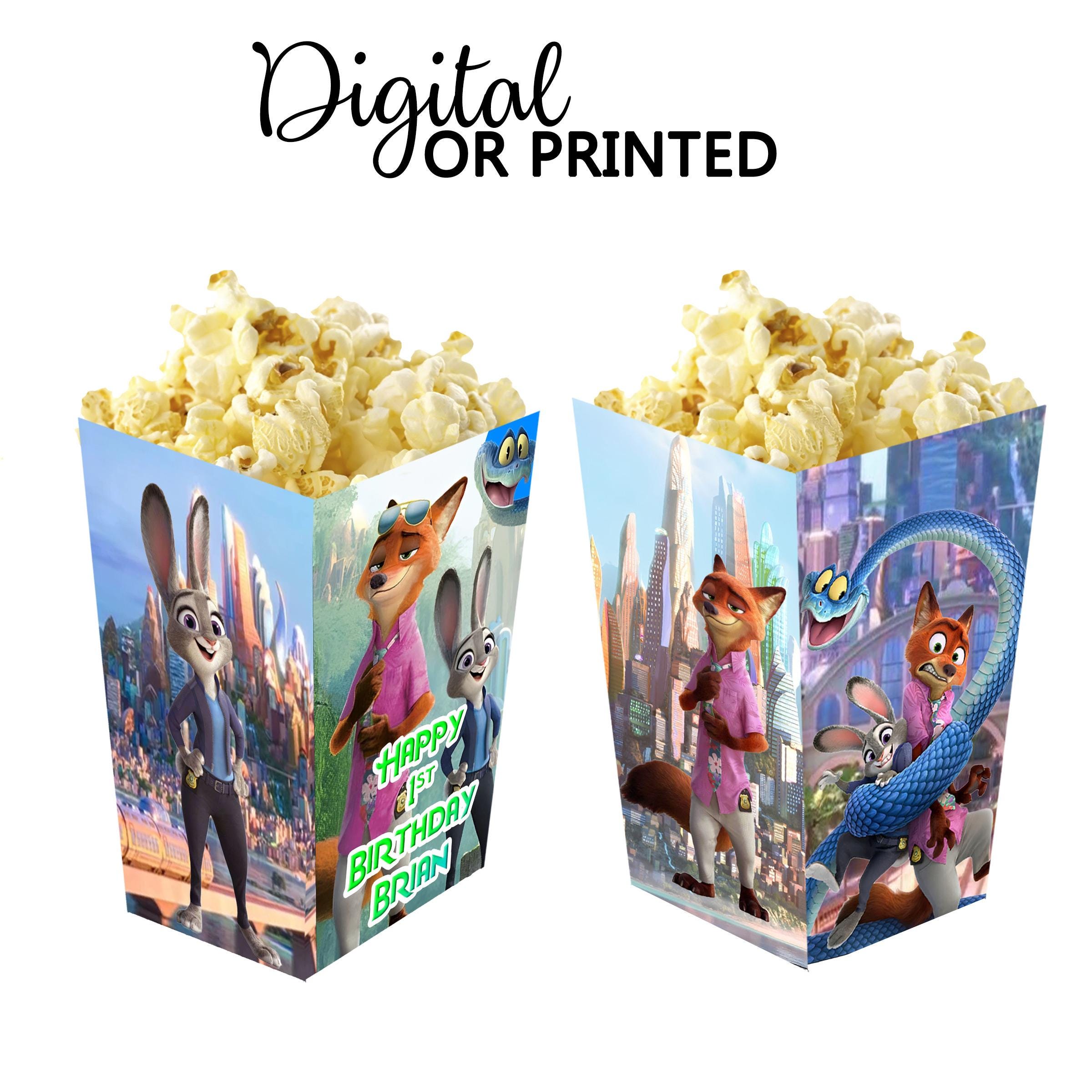 ズートピア2 ポップコーンボックス（誕生日パーティー用キャンディ