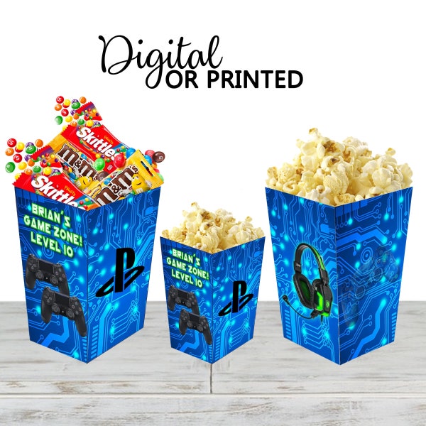 Popcorn Boxes Etsy