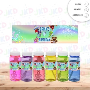 Muppet Babies Bubbles - Opzioni digitali e fisiche #Verde pastello