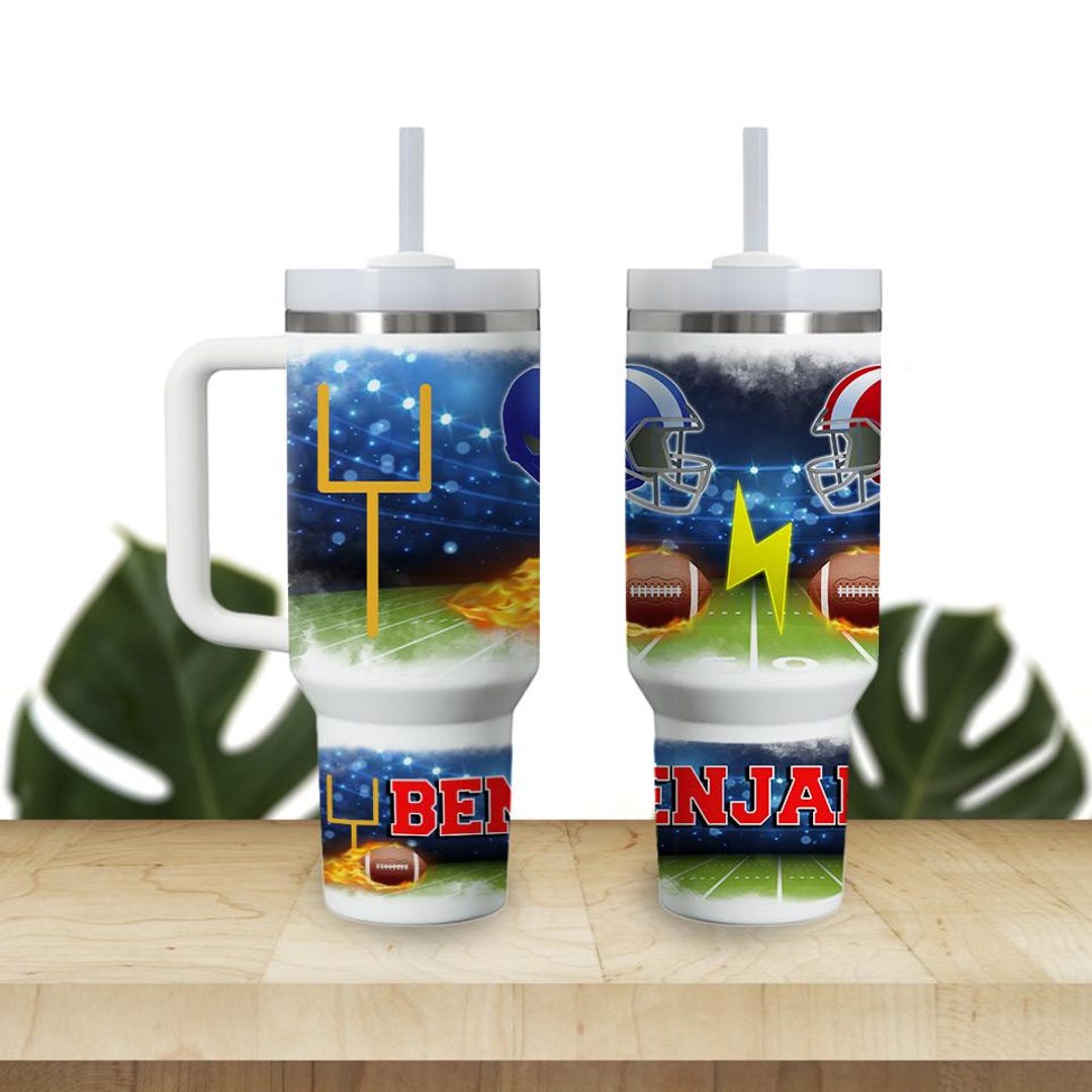 Custom Kids Tumbler 40oz Personalized Name Insulated Bottle Water ...