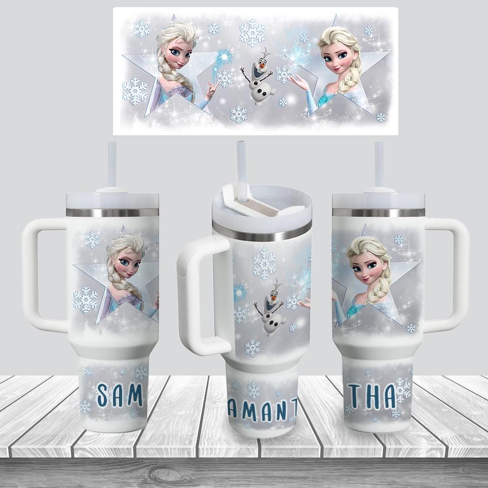 Custom Kids Tumbler 40oz Personalized Name Insulated Bottle Water ...