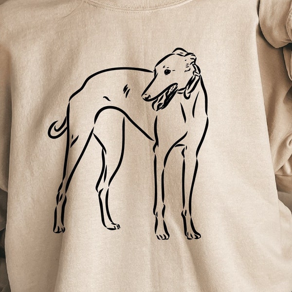 Greyhound Sweatshirt, Greyhound Mom Shirt, Greyhound Lover Hoodie, Greyhound Owner Sweater, Greyhound Tee, Dog Lover Unisex Shirt