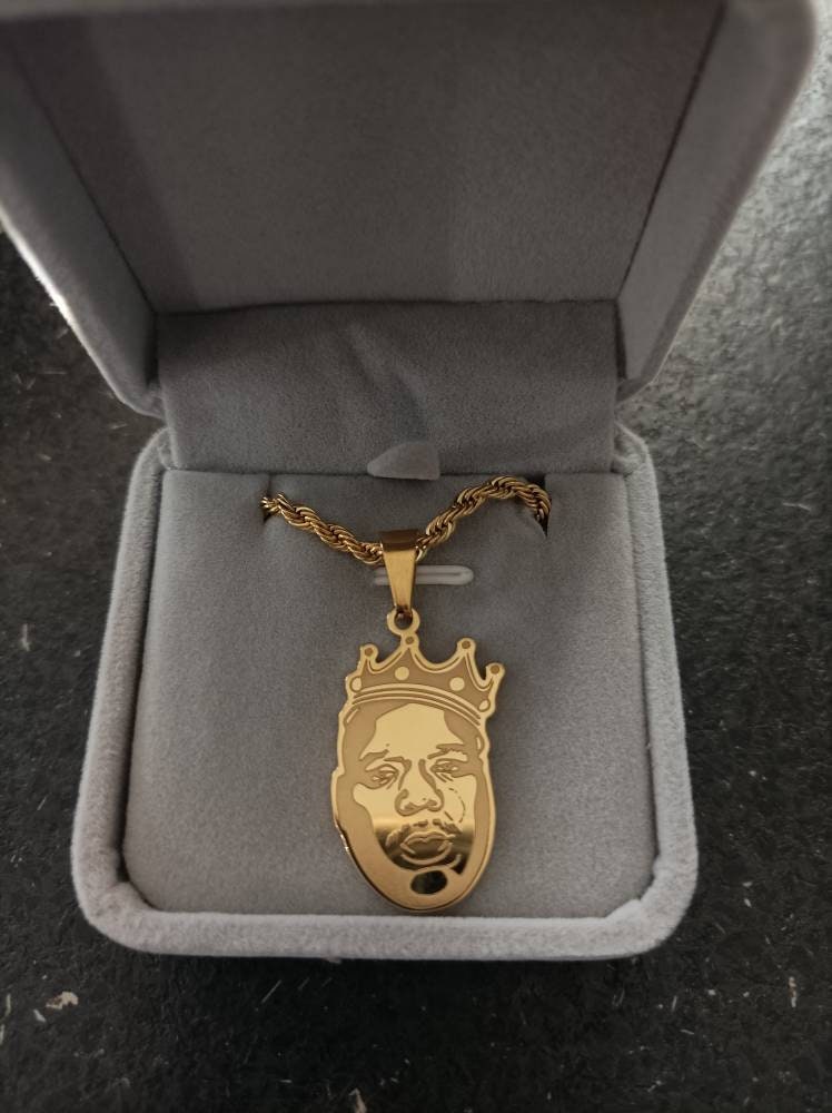 Gold Plated Alloy NBA Youngboy Monkey & 1 Row Simulated Diamond Chain  Necklace