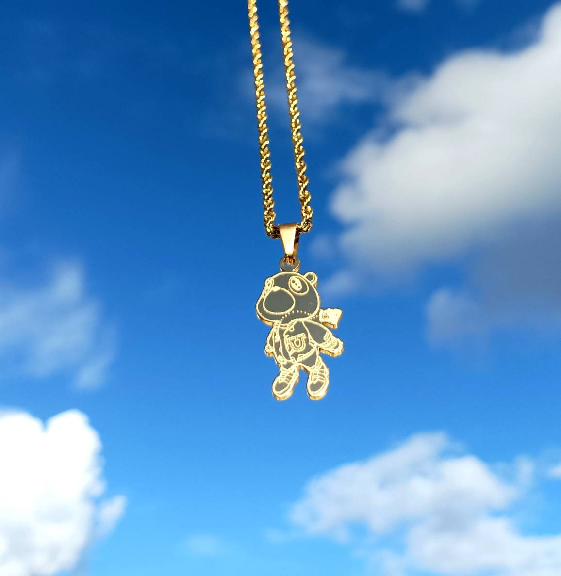 Graduation bear necklace deals