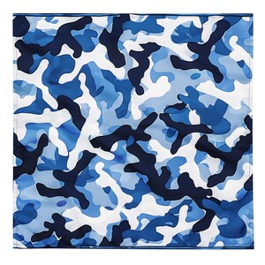 Artic Cammo Bandana, Wandtuch, Einstecktuch, Halstuch, Hausdekoration, Einstecktuch, Deluxe Design