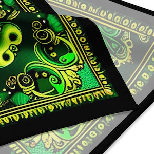 Eden Green Paisley Bandana main image 1