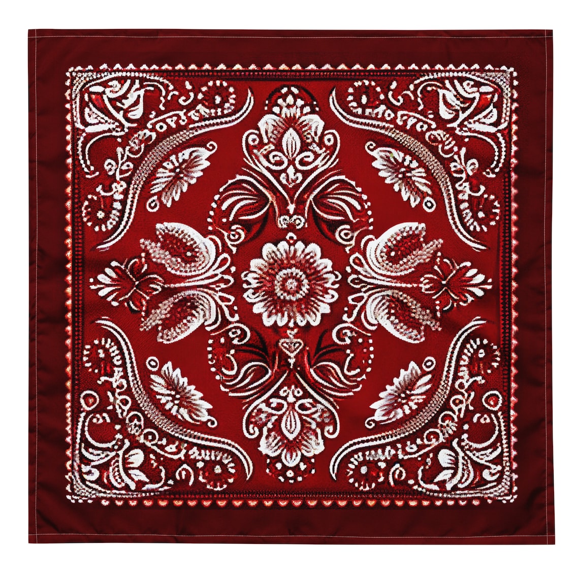 Bandana Red, Neck Bandana Scarf, Pocket Square, Soft Bandanas ...