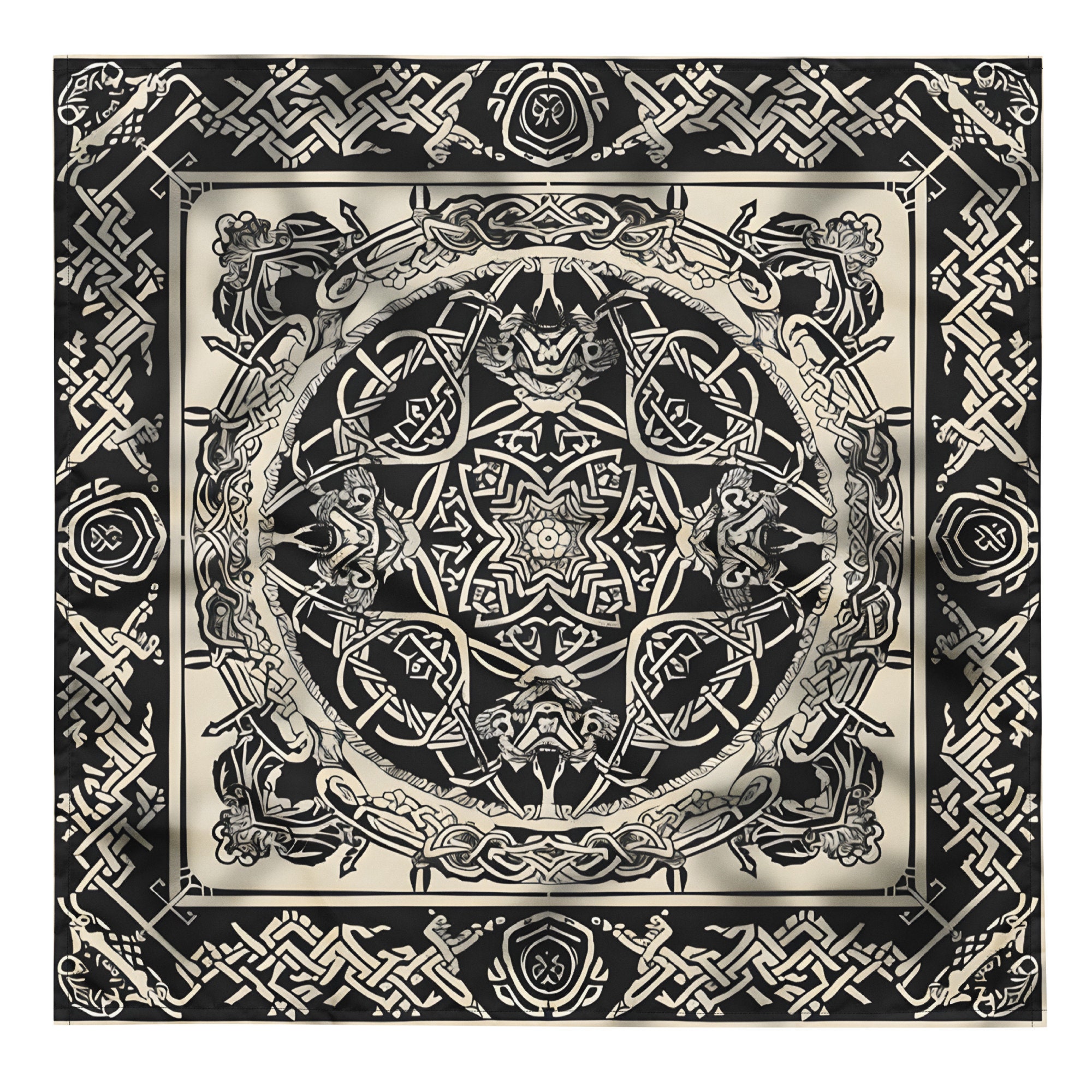 Black bandana tapestry shop