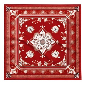 Red bandana | handkerchief | scarf | vintage | classic | original