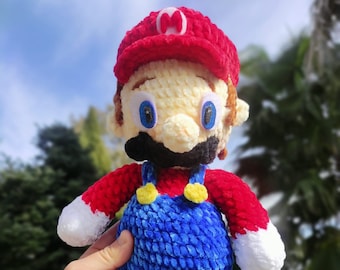 Red Plushie Crochet Pattern