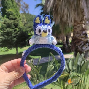 Ears & Puppy Heeler Headband Crochet PATTERN
