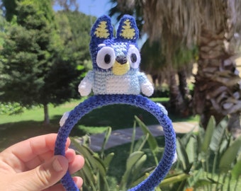 Ears & Puppy Heeler Headband Crochet PATTERN