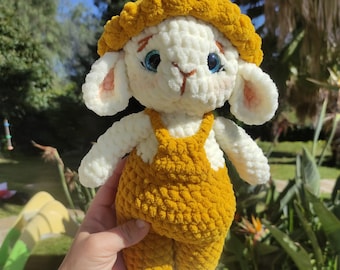 Lamb Crochet Pattern low sew