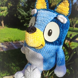 Blue Puppy and Orange Heeler NEW Crochet Pattern