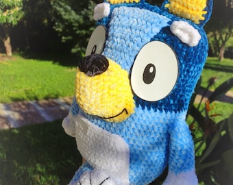 Blue Puppy and Orange Heeler NEW Crochet Pattern