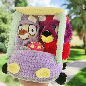 Car to play, ONLY Car Crochet Pattern