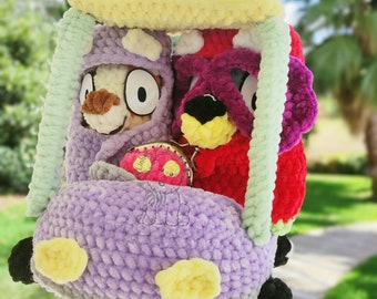 Car to play, ONLY Car Crochet Pattern
