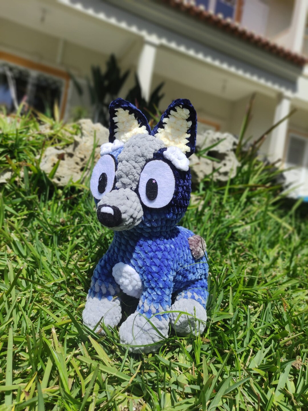 Bluey Amigurumi Pattern Socks Bluey's Baby Cousin Etsy